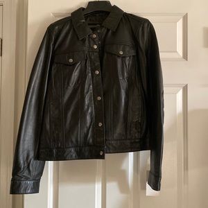 Whet Blu Leather Jacket XL Black